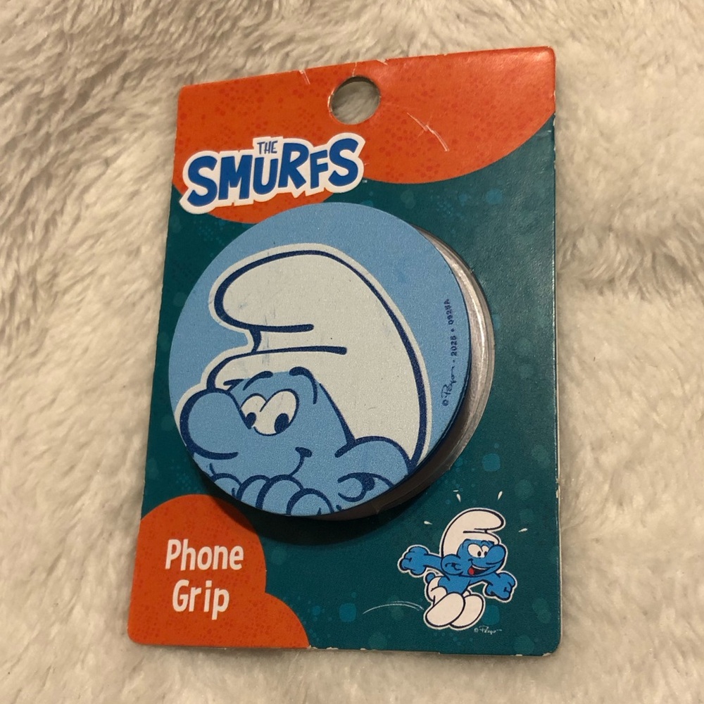 The Smurfs - Pop Socket Style Phone Grip (BRAND NEW)